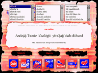 Navajo Sentence Machine